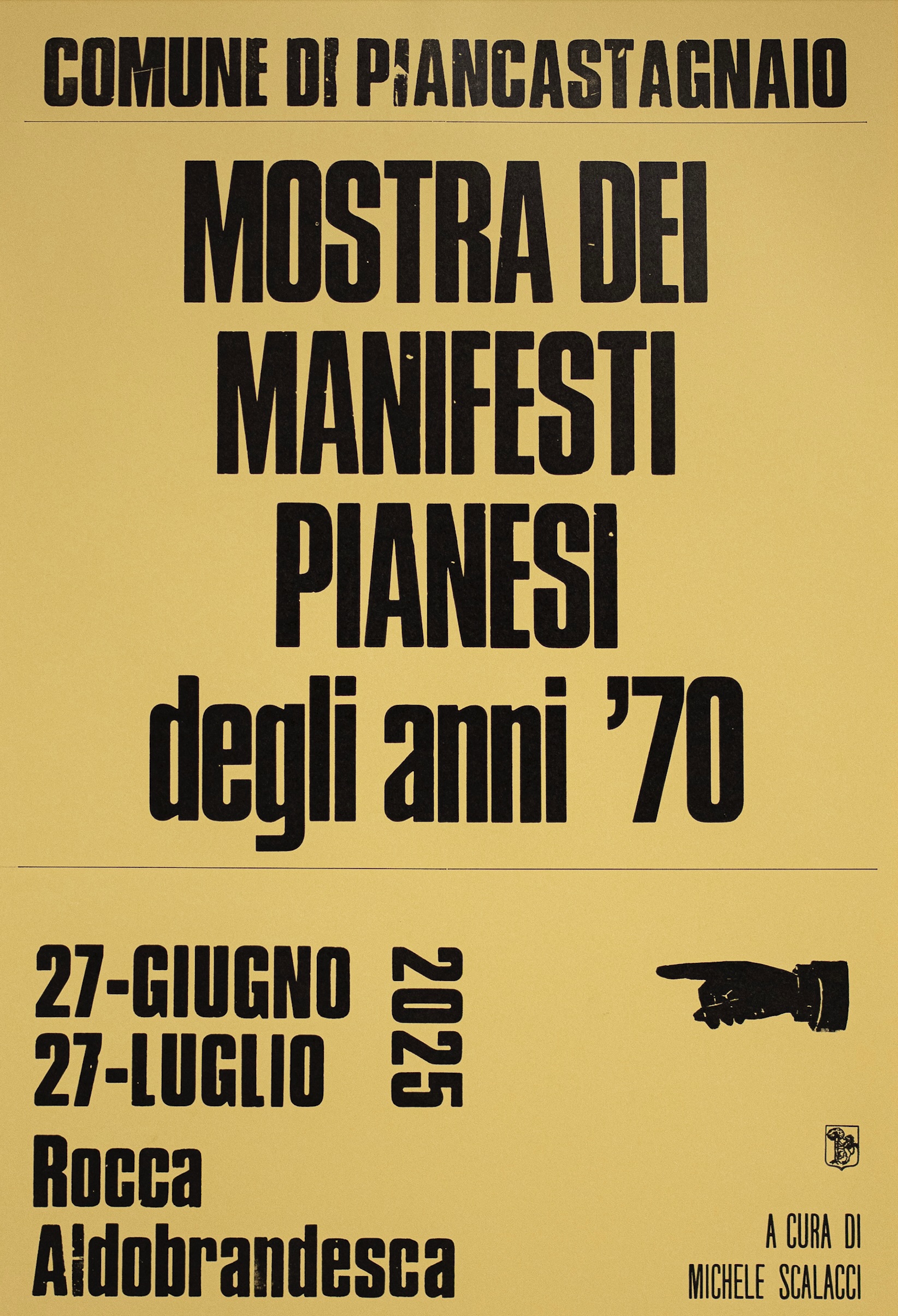 Mostra dei Manifesti Pianesi degli anni '70 ” - Pierluigi Piccini BLOG  (Ufficiale)